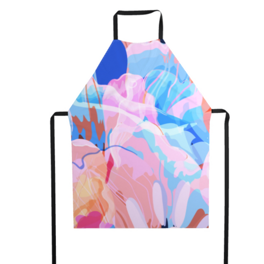 Abstract Tulip Apron