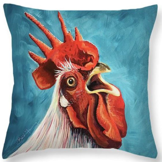 Cock a doodle doo cushion
