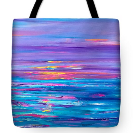 Serene Sunset Art Bag