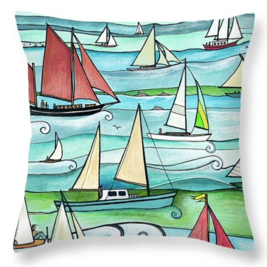 Sailing Boats Cushion