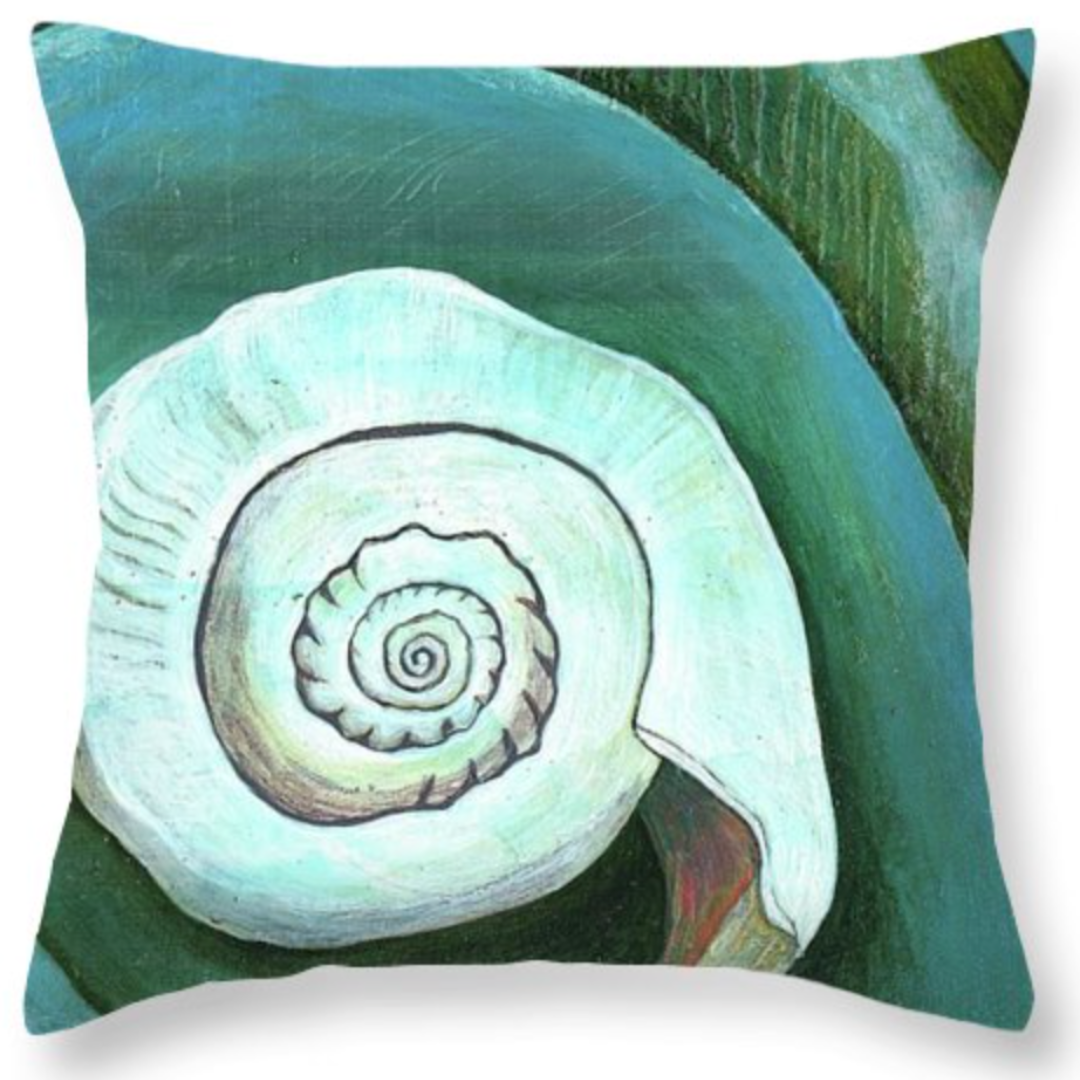 Hidden Treasure Shell Cushion