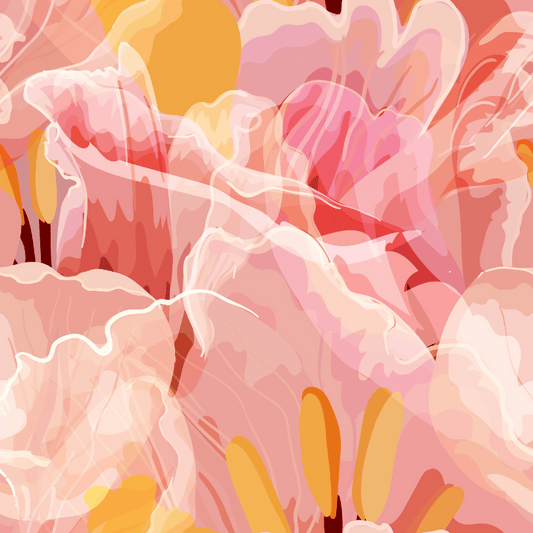 Abstract Pink Tulip