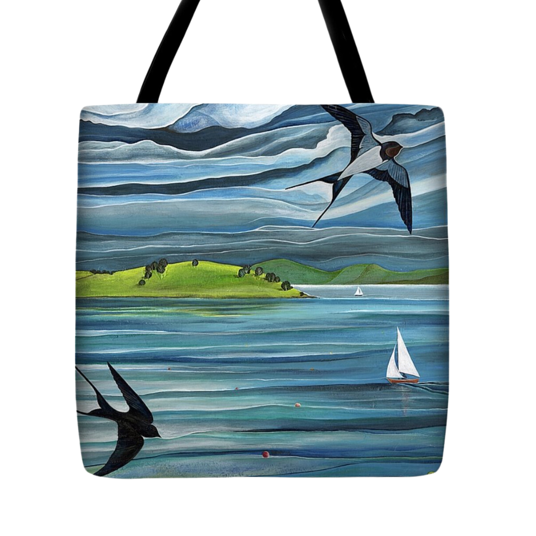 Swallows and Sails Tote Bag