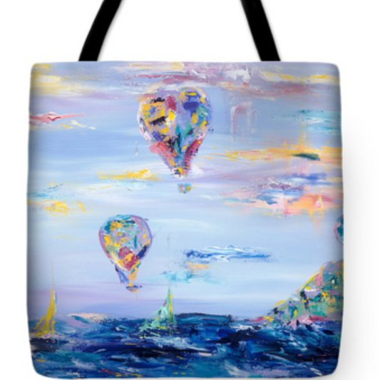 Balloons - Let The Good Times Roll Art Bag