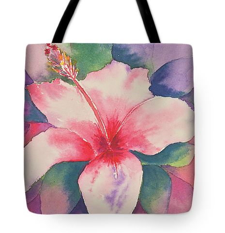 37 Hibiscus Art Bag