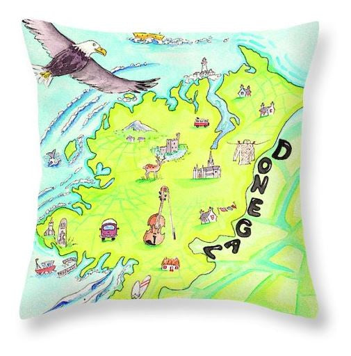 County Donegal cushion pillow