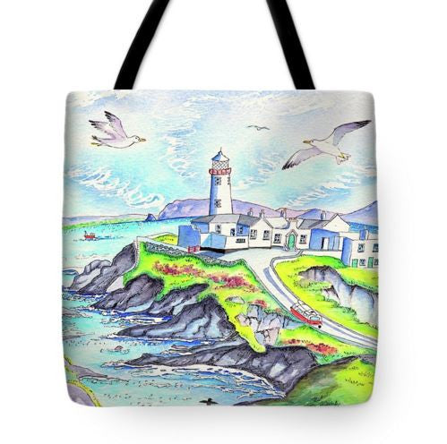 Fanad lighthouse Tote bag