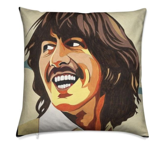 George Harrison Velvet Art Cushion