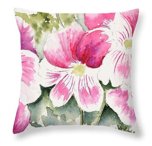 In the pink throw pillow, cushion