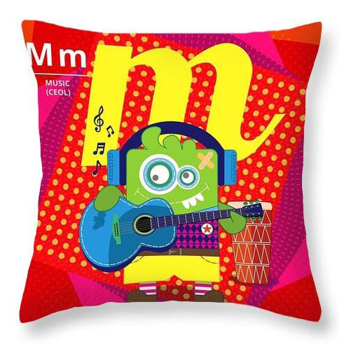 M - Music (Ceol) Cushion