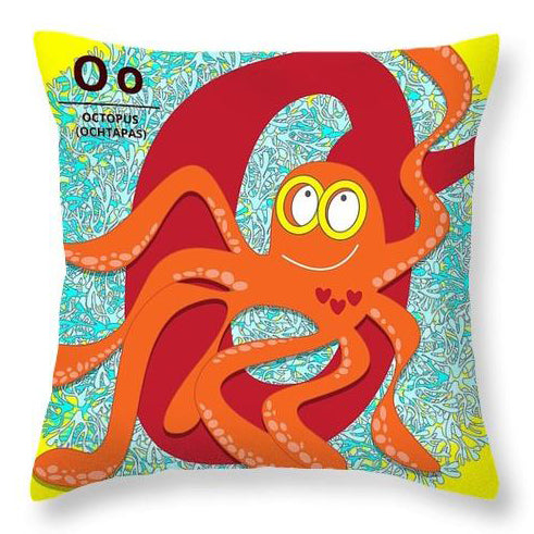 O - Octopus (Ochtapas) Cushion