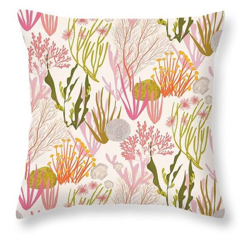 Ocean Garden Pattern Cushion