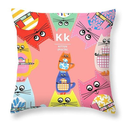 K - Kitty (Piscín) Cushion