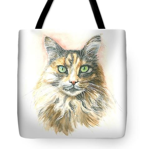Feline Friend Art Bag