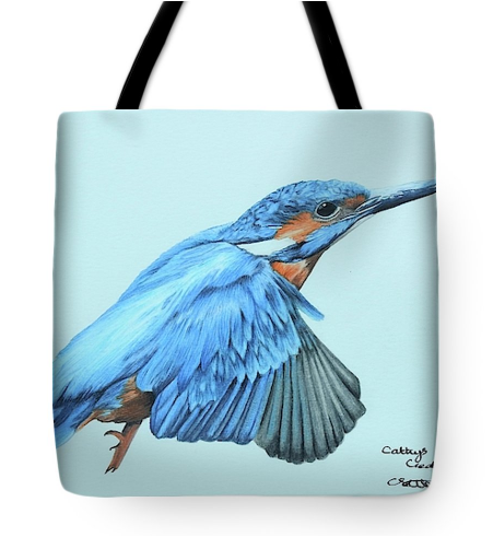 Kingfisher art bag 