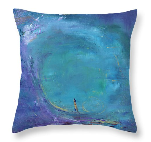 Into the unknown pillow