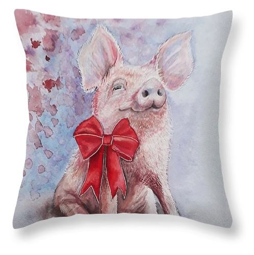Prize Pig Cushion