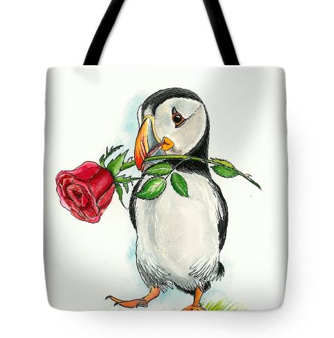Love Bird Art Bag