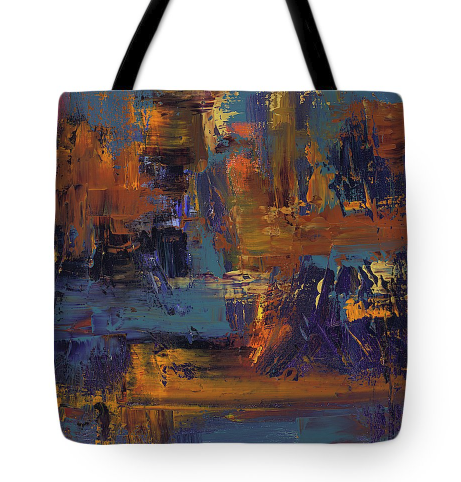 colorful abstract art bag