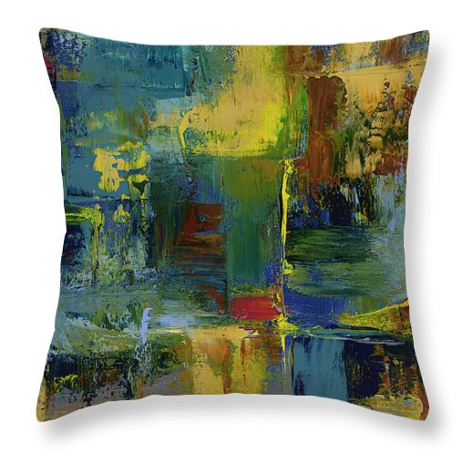 colorful abstract cushion