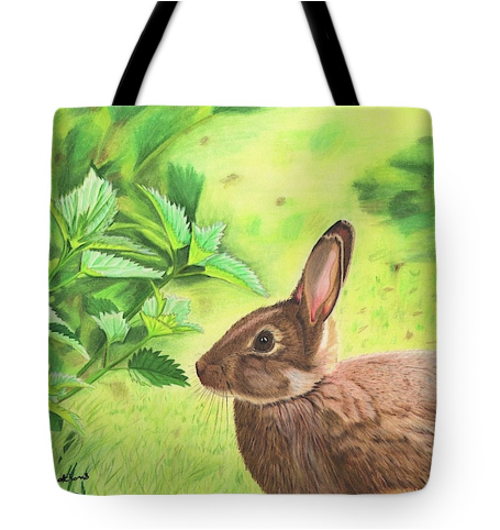 Rabbit art bag